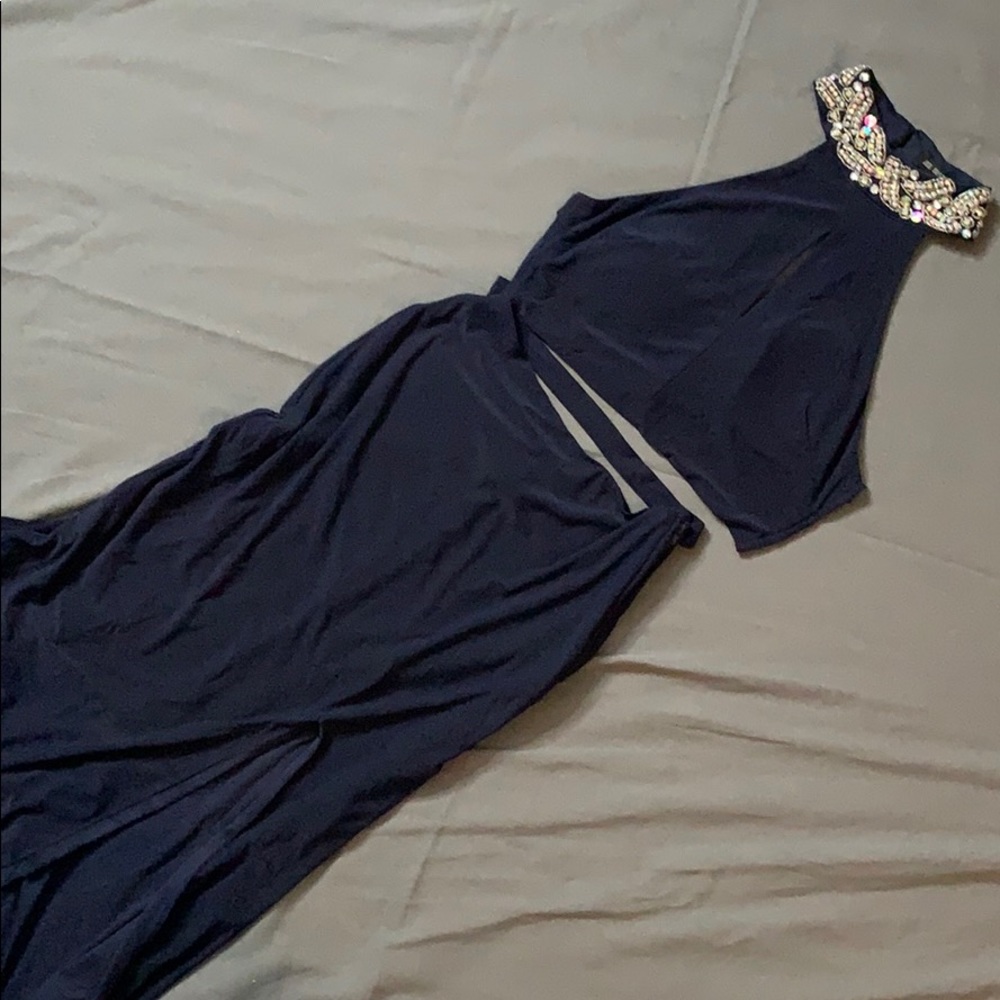 Two piece formal dress